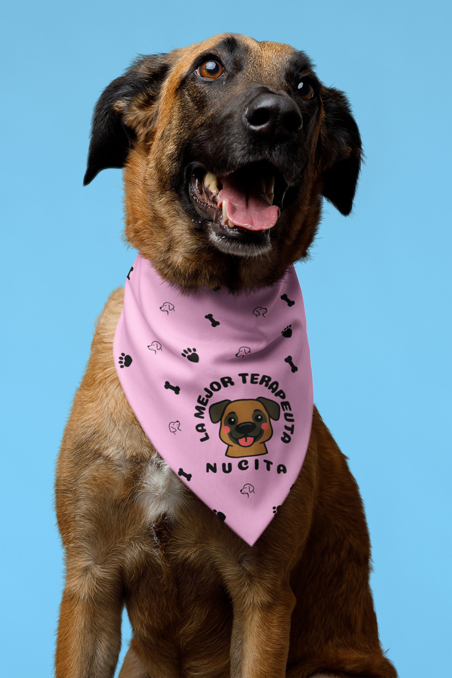 BANDANA PERSONALIZADA "LA / EL MEJOR TERAPEUTA"
