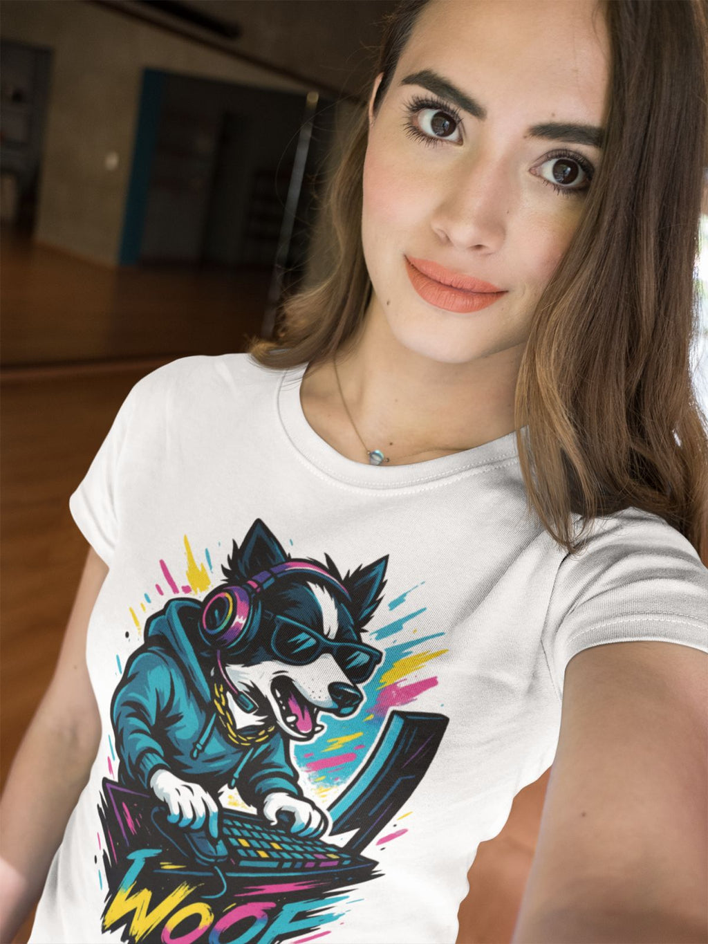 PLAYERA "WOOF"
