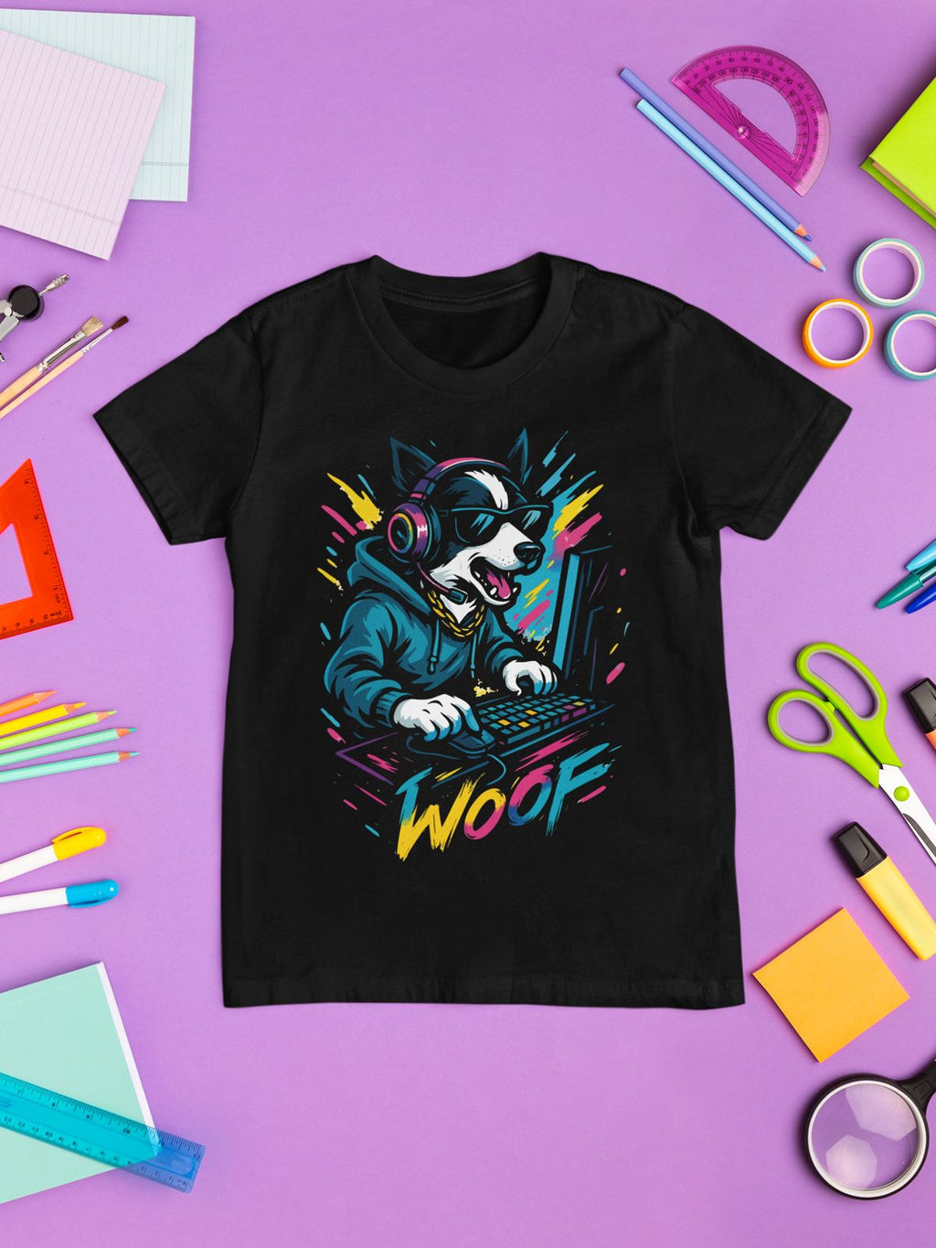 PLAYERA "WOOF"