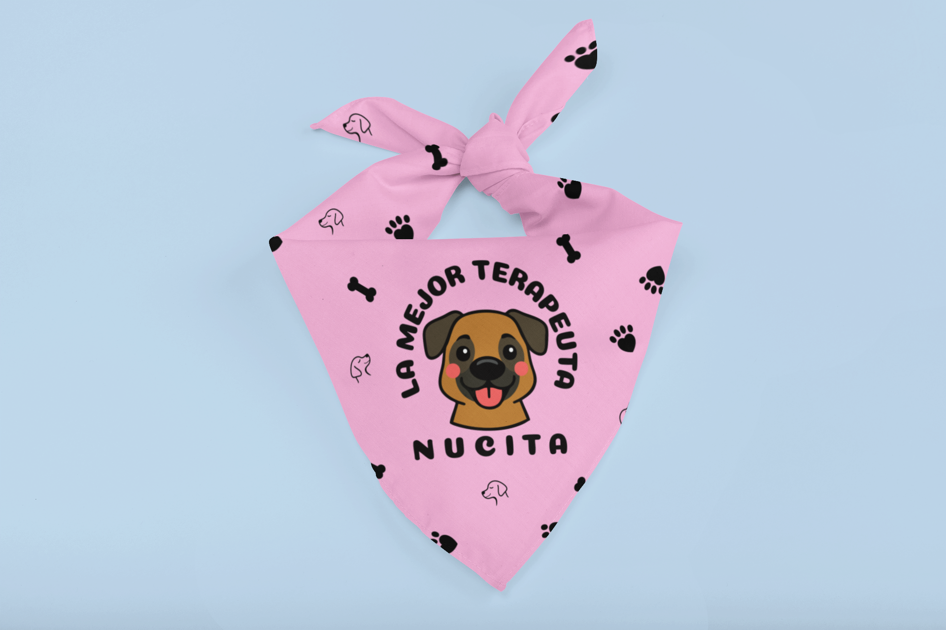 BANDANA PERSONALIZADA "LA / EL MEJOR TERAPEUTA"
