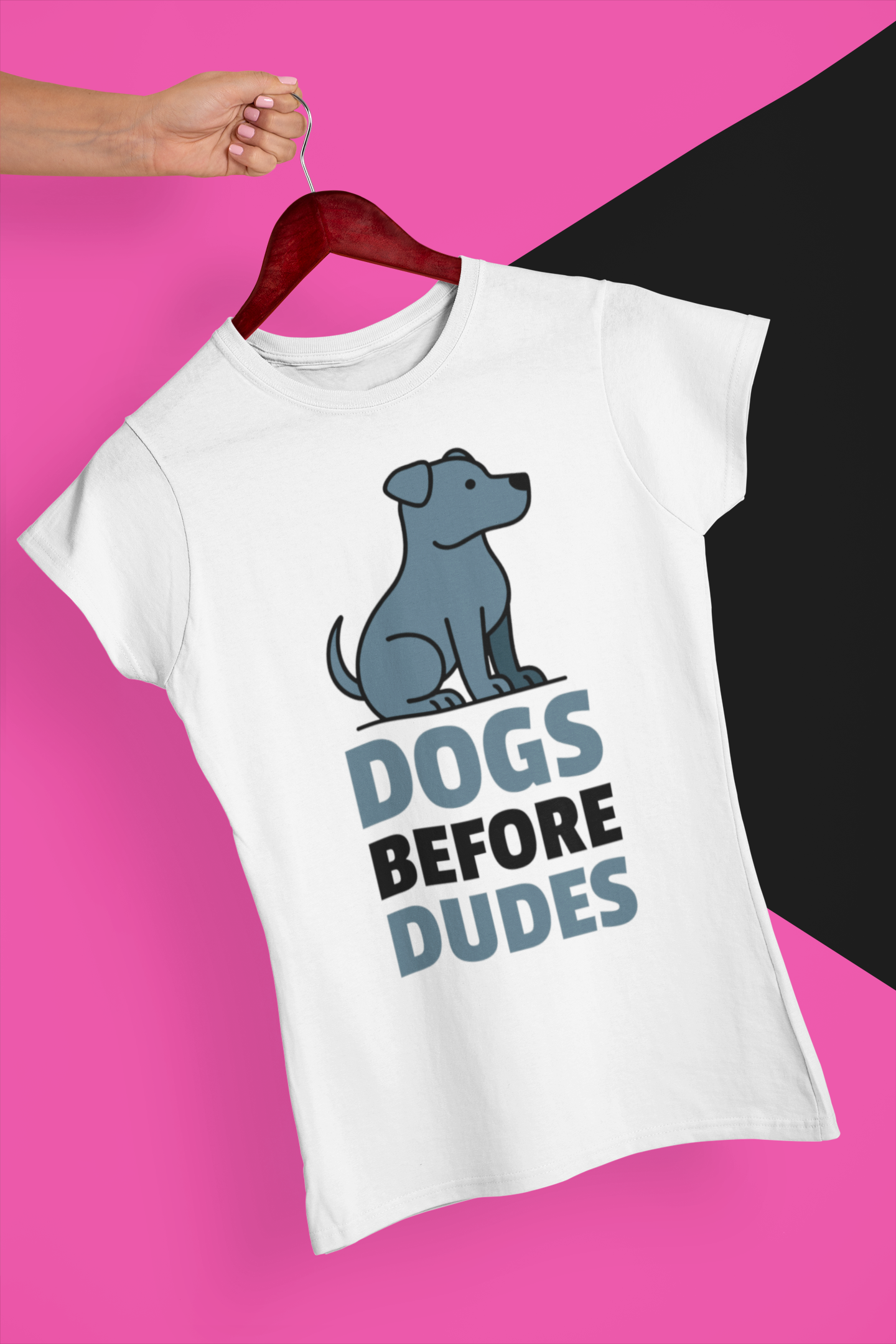 DOGS BEFORE DUDES - PIT BULL