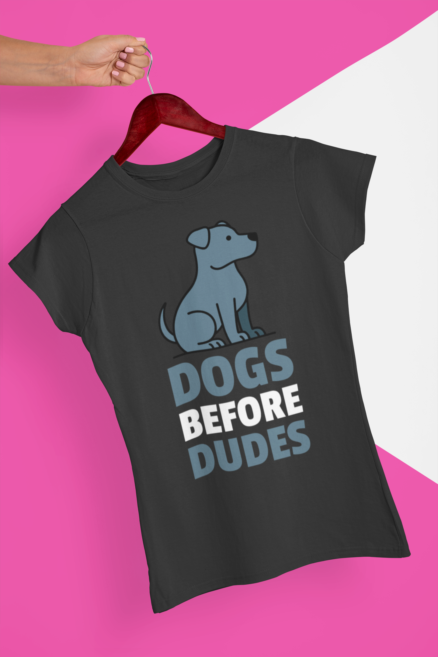 DOGS BEFORE DUDES - PIT BULL