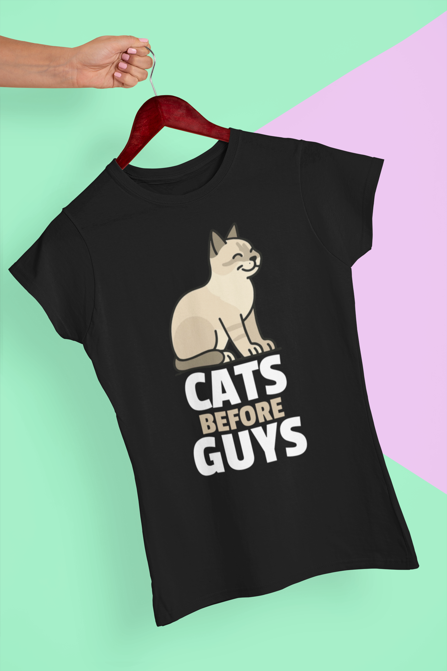 CATS BEFORE GUYS