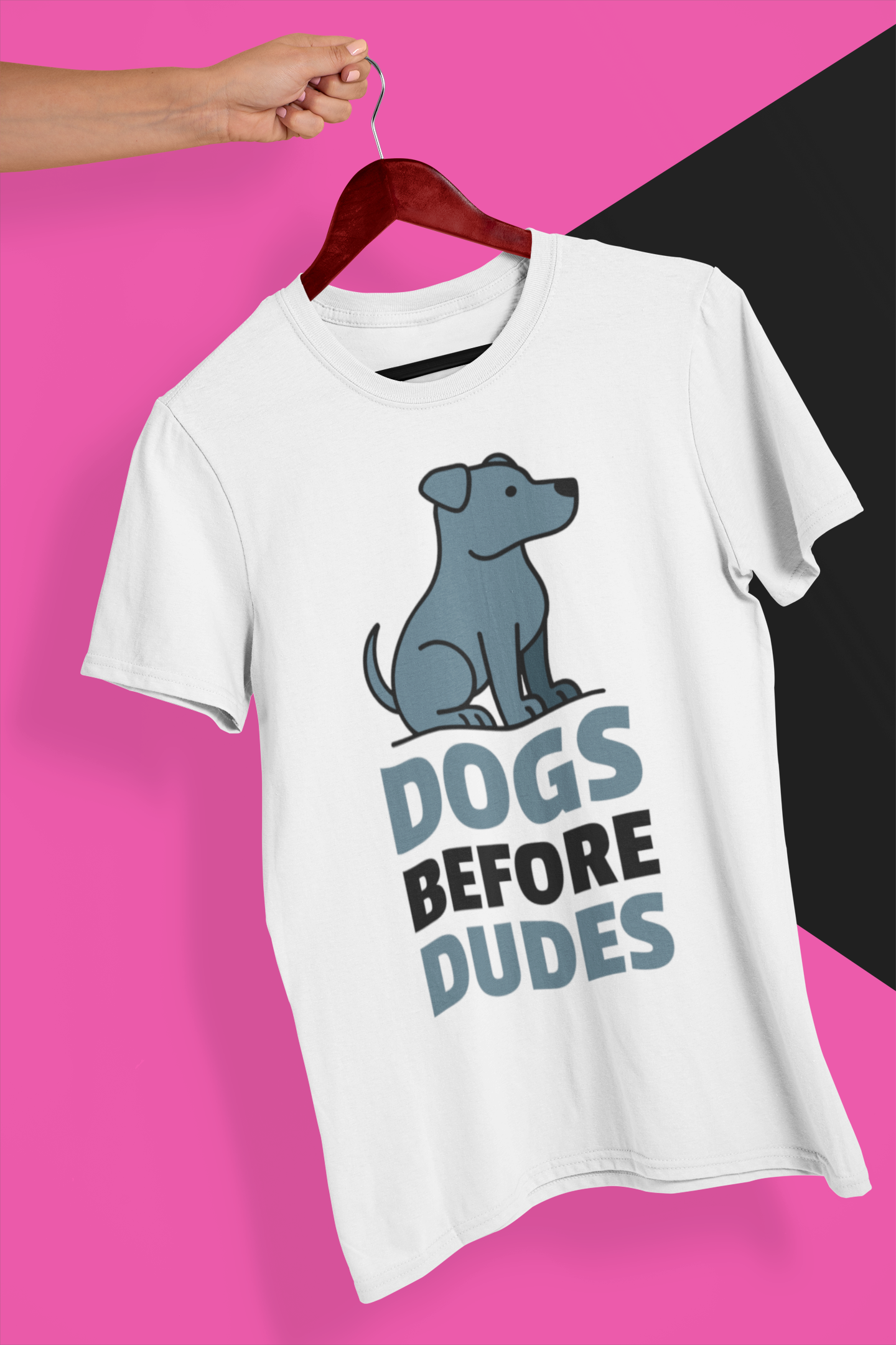 DOGS BEFORE DUDES - PIT BULL