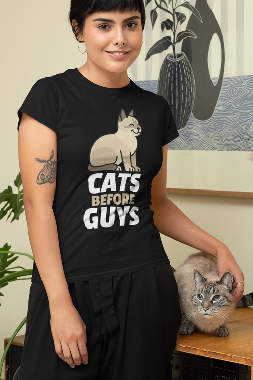 CATS BEFORE GUYS