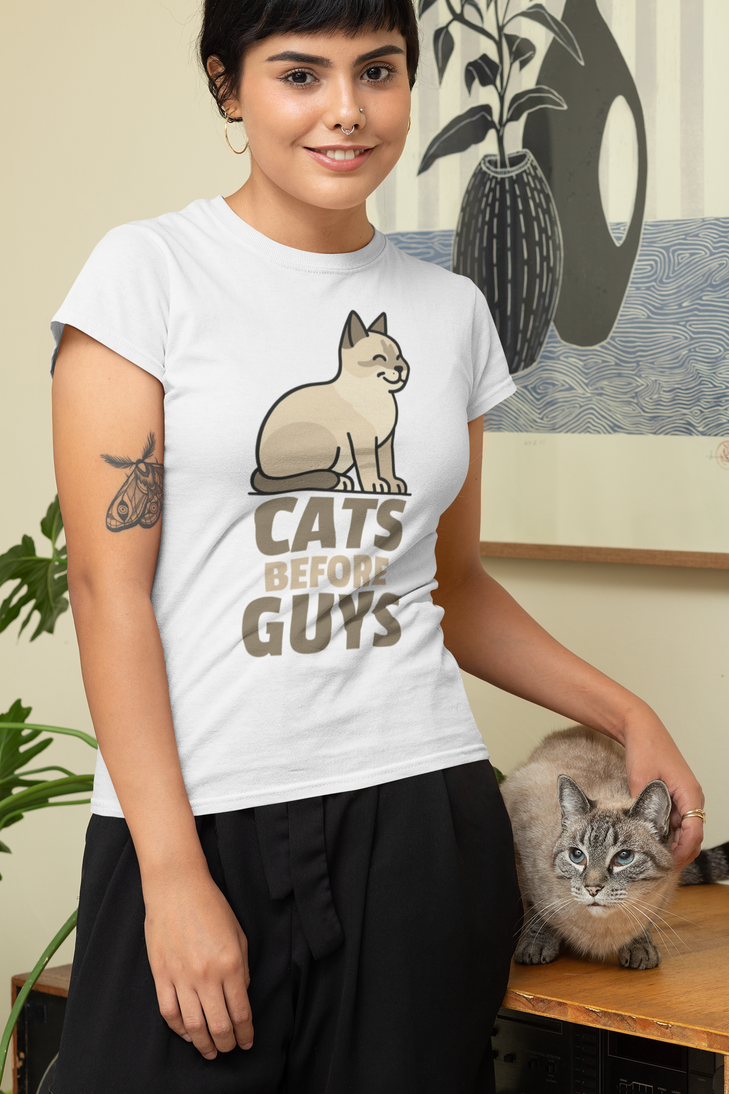 CATS BEFORE GUYS